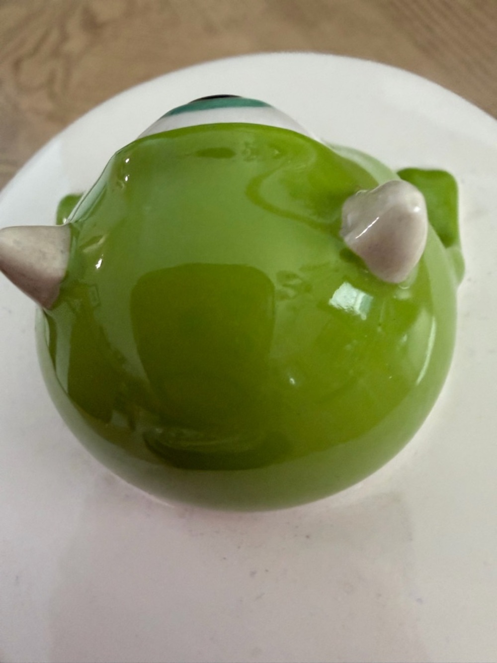 Ceramic mug, Rae Dunn x Disney Pixar Monsters Inc. MIKE Wazowski with character - Picture 9 of 16